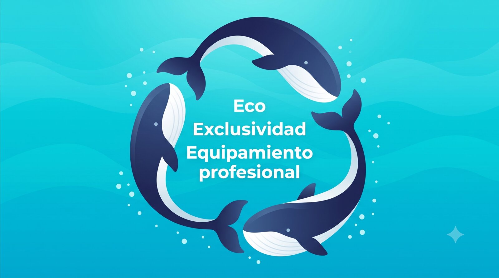 Eco · Exclusividad · Equipamiento Profesional